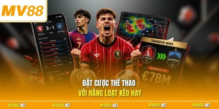 Đặt cược thể thao với hàng loạt kèo hay